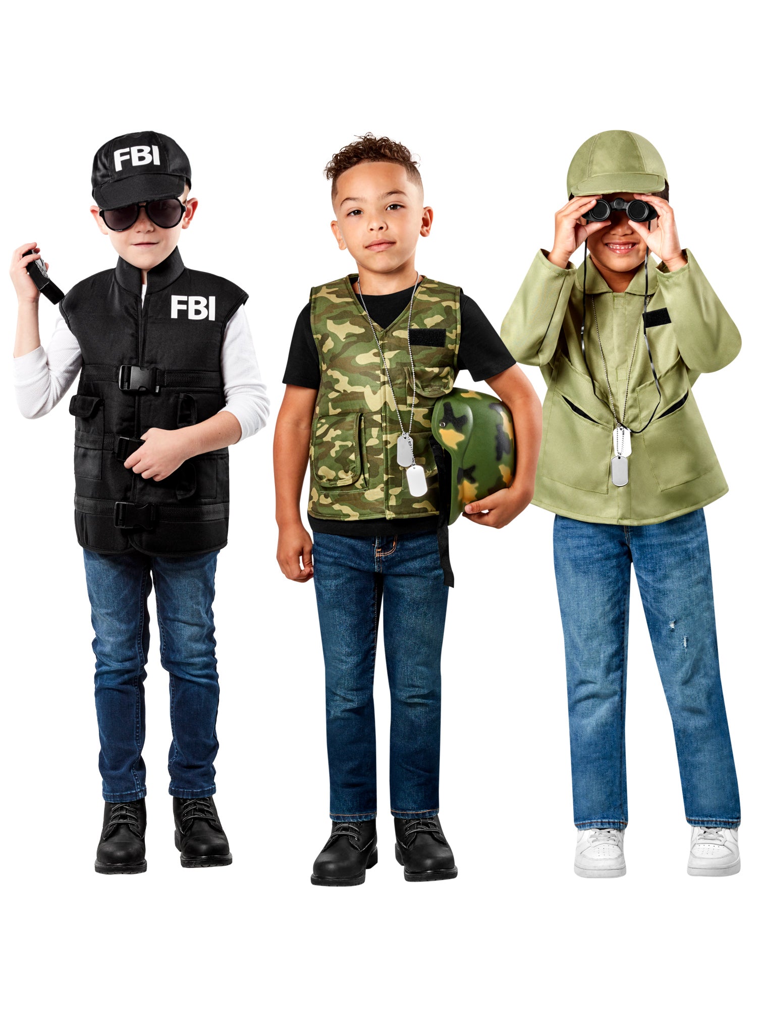 Kid's Tactical Hero Trunk Dress Up Set - costumes.com