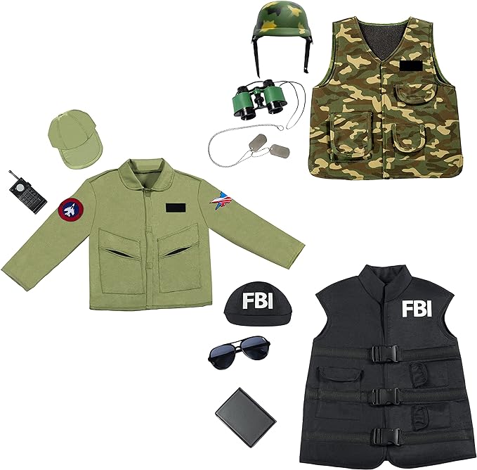 Kid's Tactical Hero Trunk Dress Up Set - costumes.com