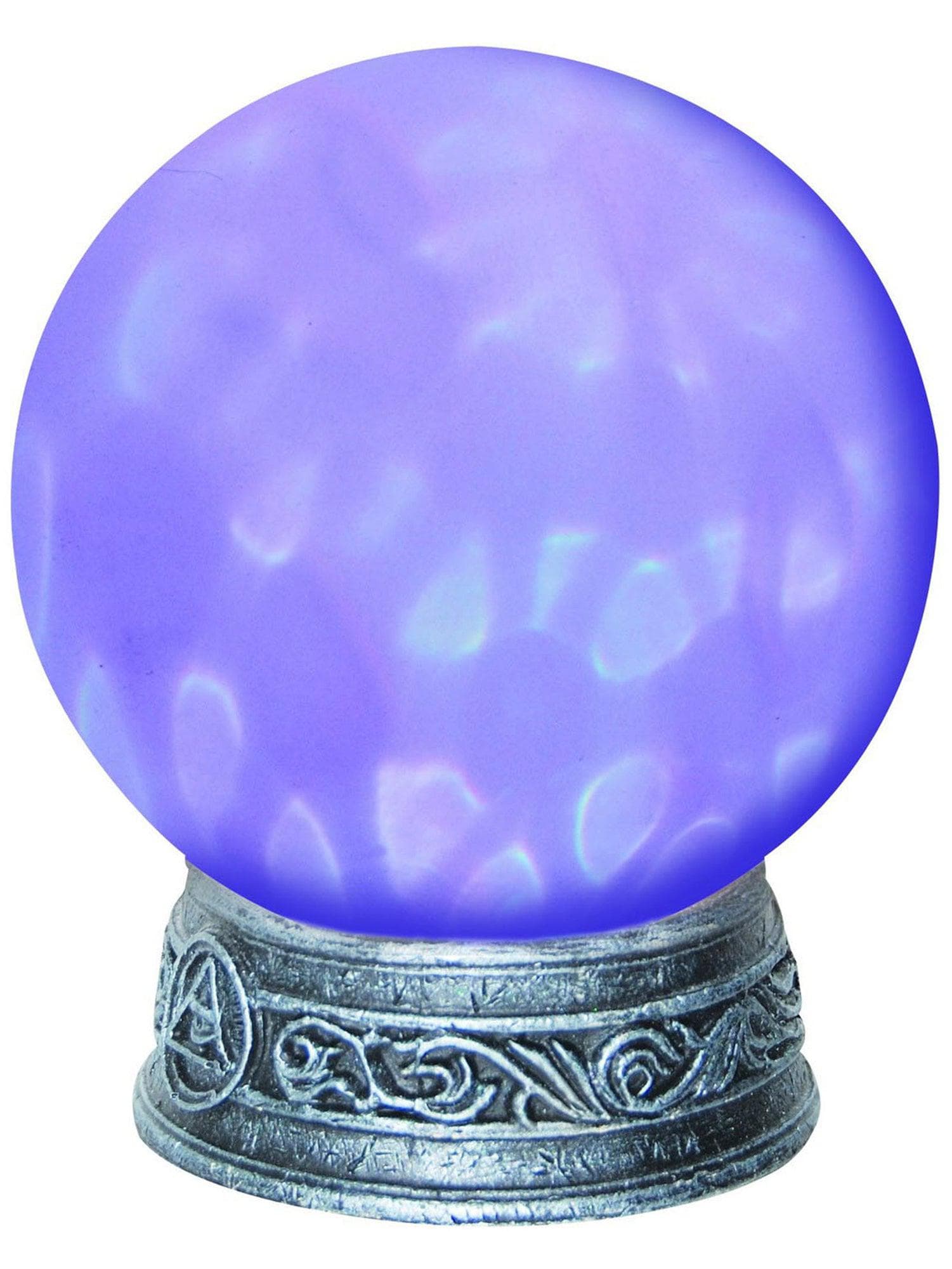 8 Inch Light Up Crystal Ball Prop - costumes.com