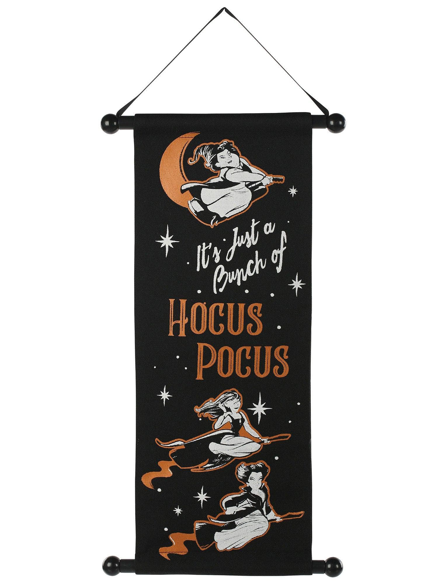 18 Inch Hocus Pocus Hanging Wall Banner - costumes.com