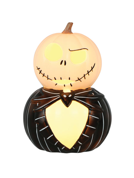 12-inch The Nightmare Before Christmas Jack Skellington Light Up Stacked Pumpkin
