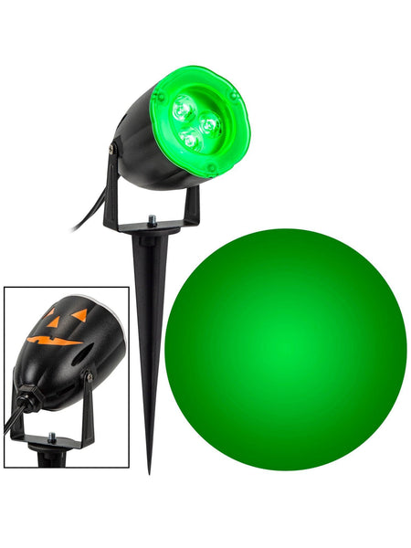 Green LED Spotlight Projection