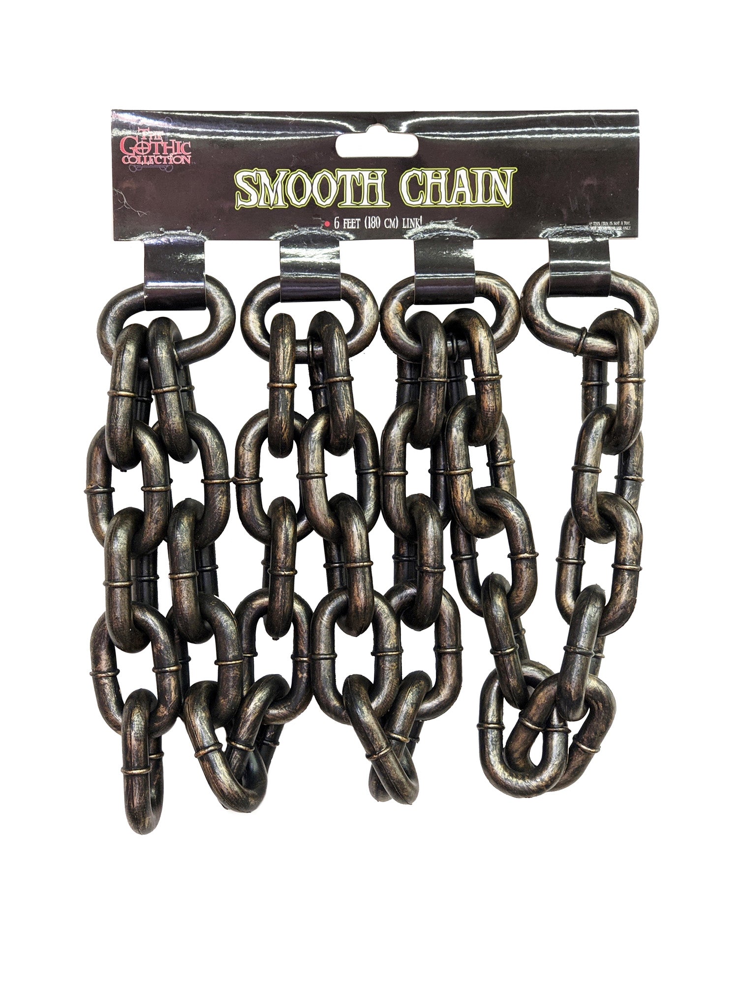 71-inch Bronze Plastic Dungeon Chain - costumes.com