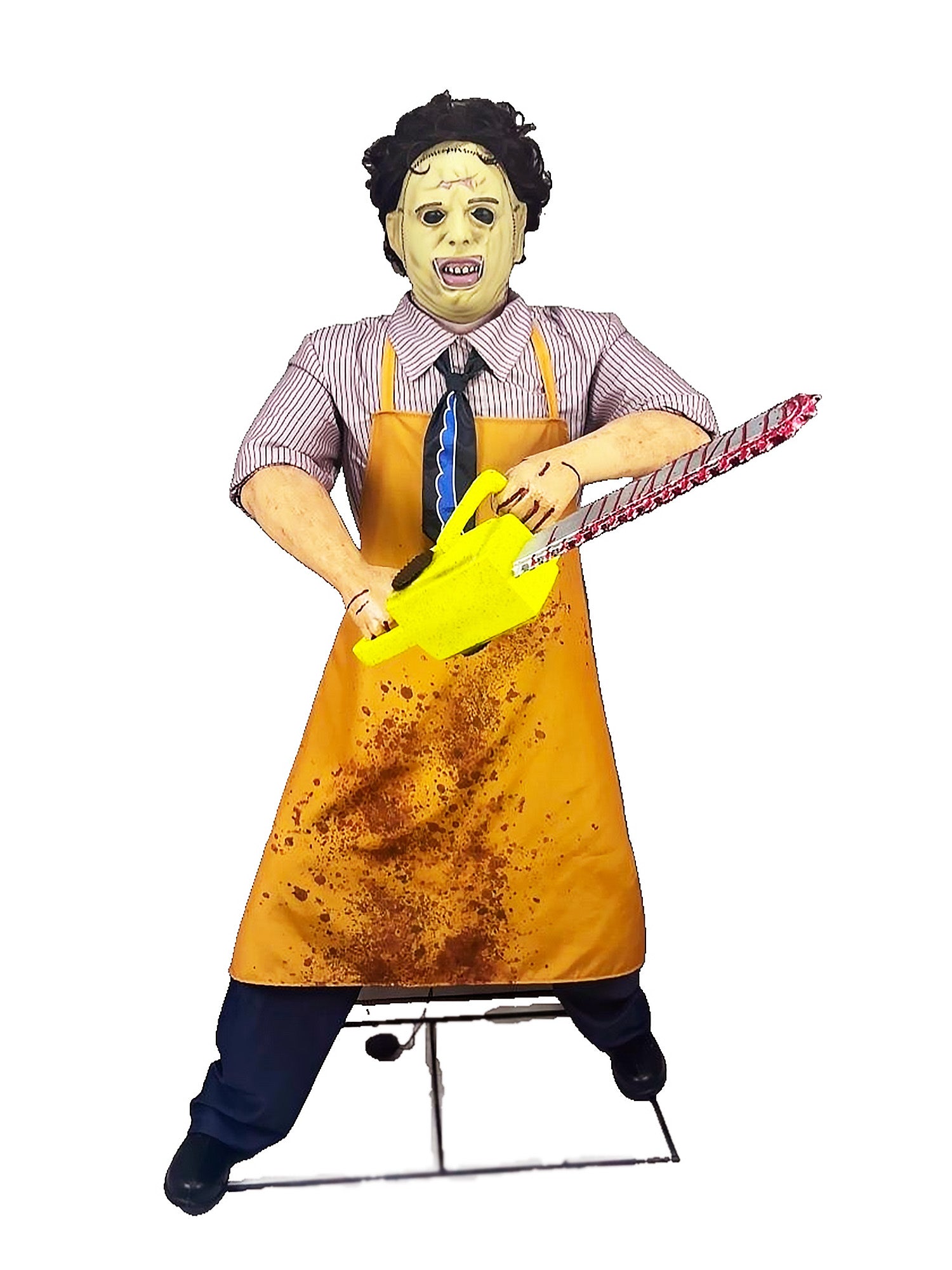 6.5 Foot Texas Chainsaw Massacre Animated Decoration - costumes.com