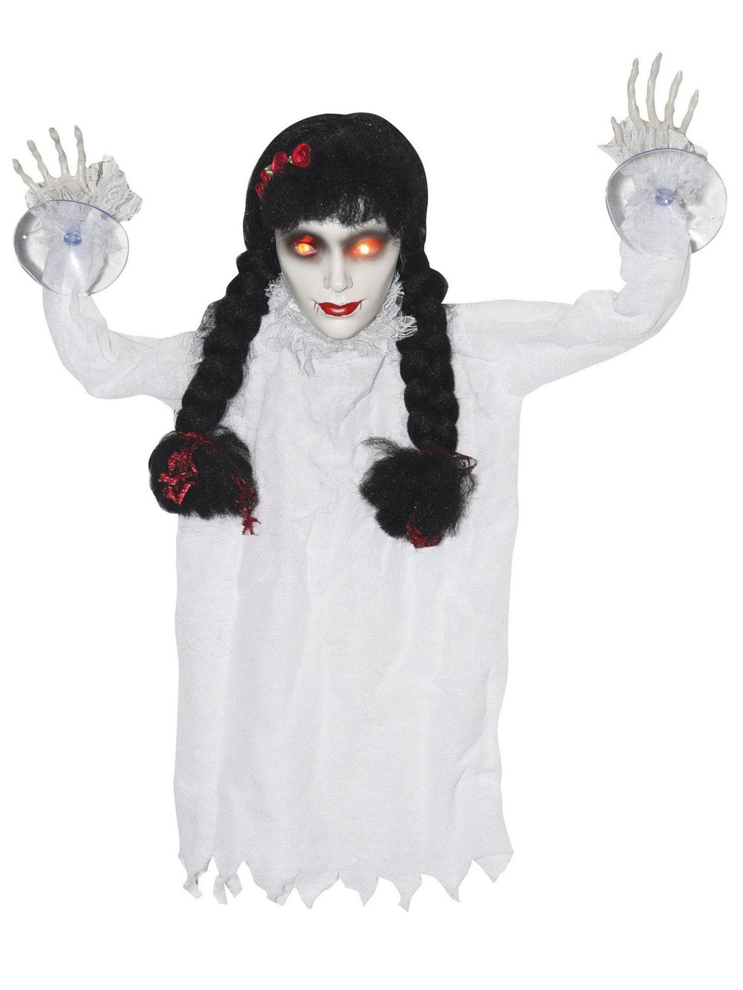 2 Foot Creepy Girl Clinger Window Wall Decor - costumes.com