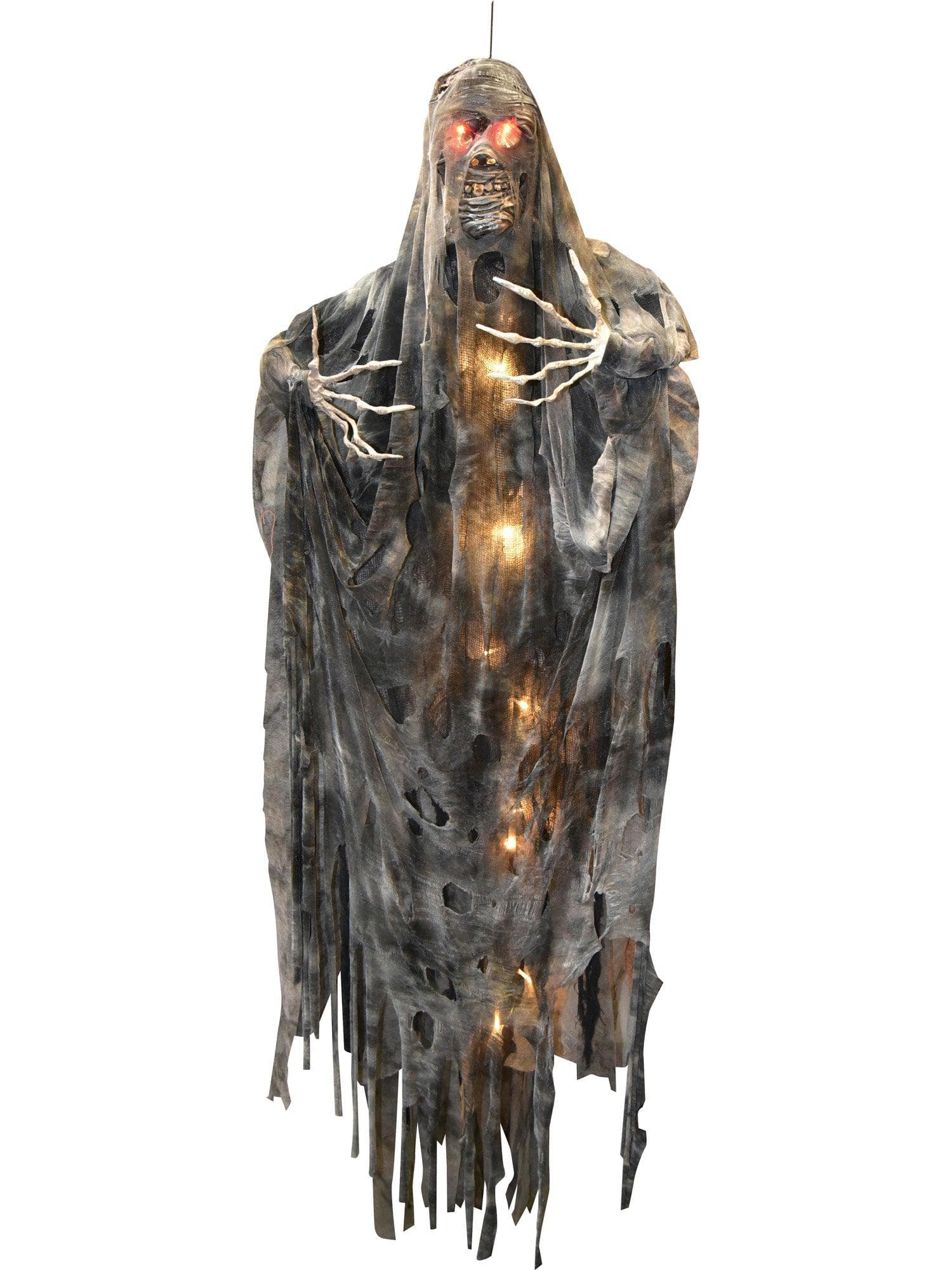 6 Foot Hanging Mummy Light Up Animated Prop - costumes.com