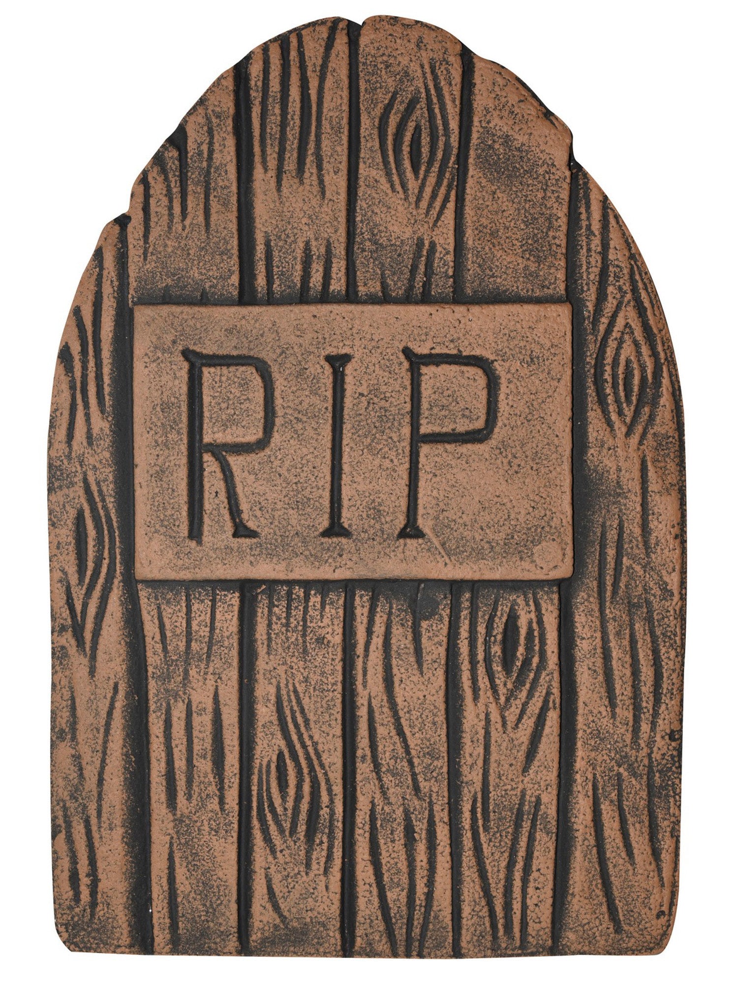 Faux Wood RIP Tombstone Graveyard Prop Set - costumes.com