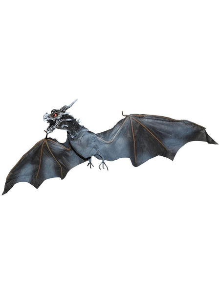 4 Foot Flying Dragon Light Up Animated Prop
