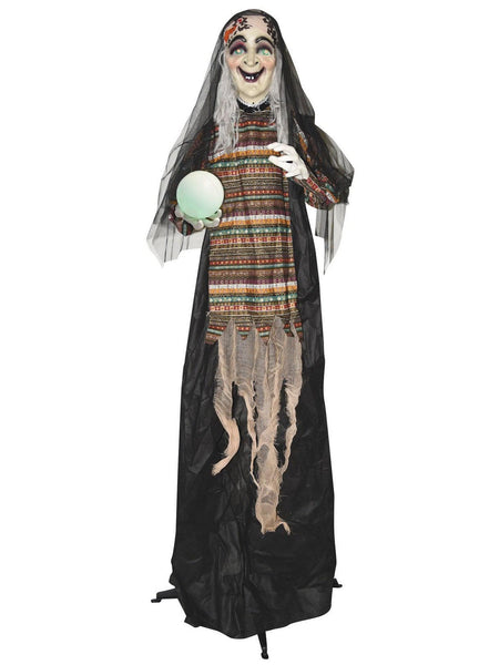 5 Foot Standing Fortune Teller Animated Prop