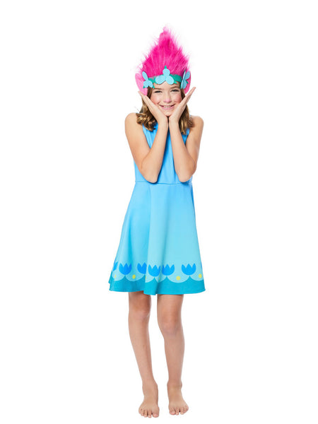 Girls' Trolls World Tour Poppy Dress