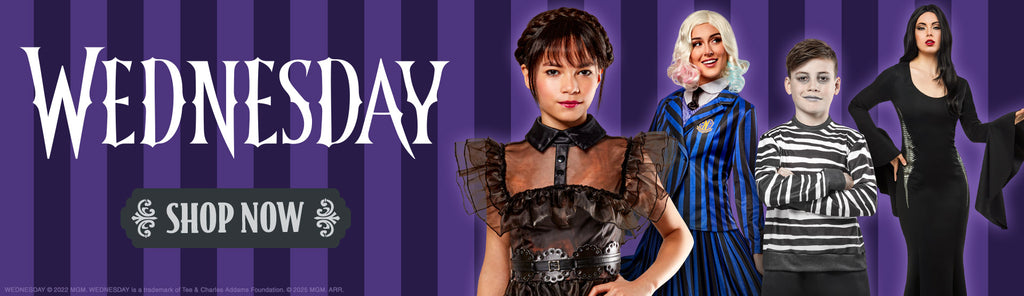 Shop now for Wednesday Addams Costumes for Adults and Kids at Costumes.com!